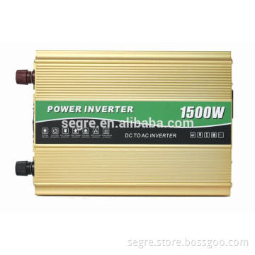 hot sales 1500W DC to AC power inverter 220V pure sine inverter power inverter peak power 3000W